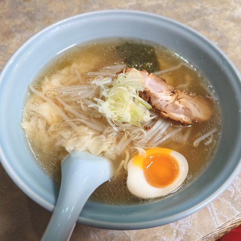 塩ワンタンラーメン(ラーメン・ベア)