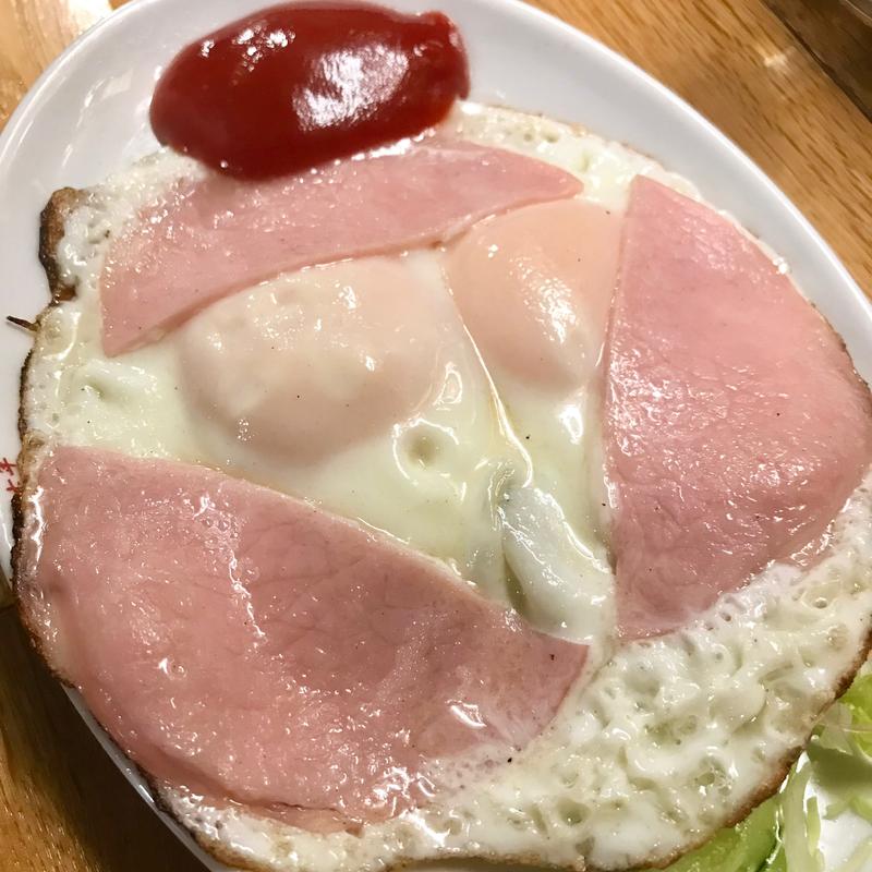 ハムエッグ(英洋軒 南町栄通り西店)