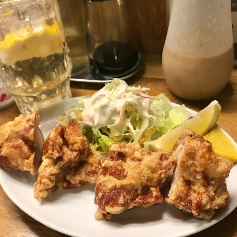 鶏のからあげ2個(中)100g(英洋軒 南町栄通り西店)