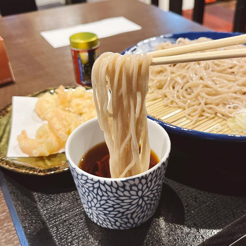 小海老天つけそば(船橋しらぬひ)