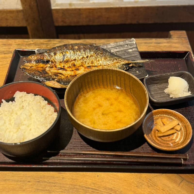 とろにしん定食(炭火焼干物食堂 越後屋 八十吉)