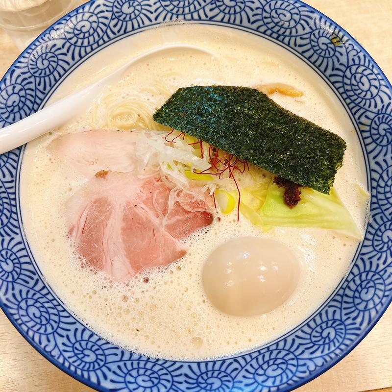 濃厚鳥豚骨そば(鶏豚骨 一學)