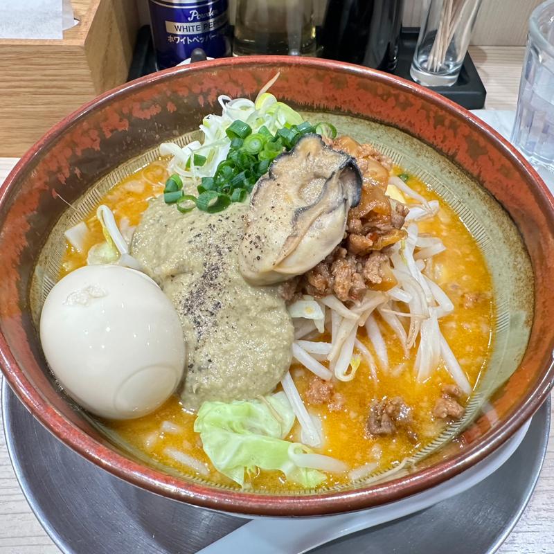 牡蠣の味噌(ラーメン専科 竹末食堂)