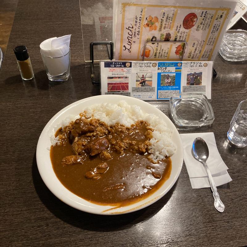 自家製カレー メガ1(珈琲専門店ファーム)