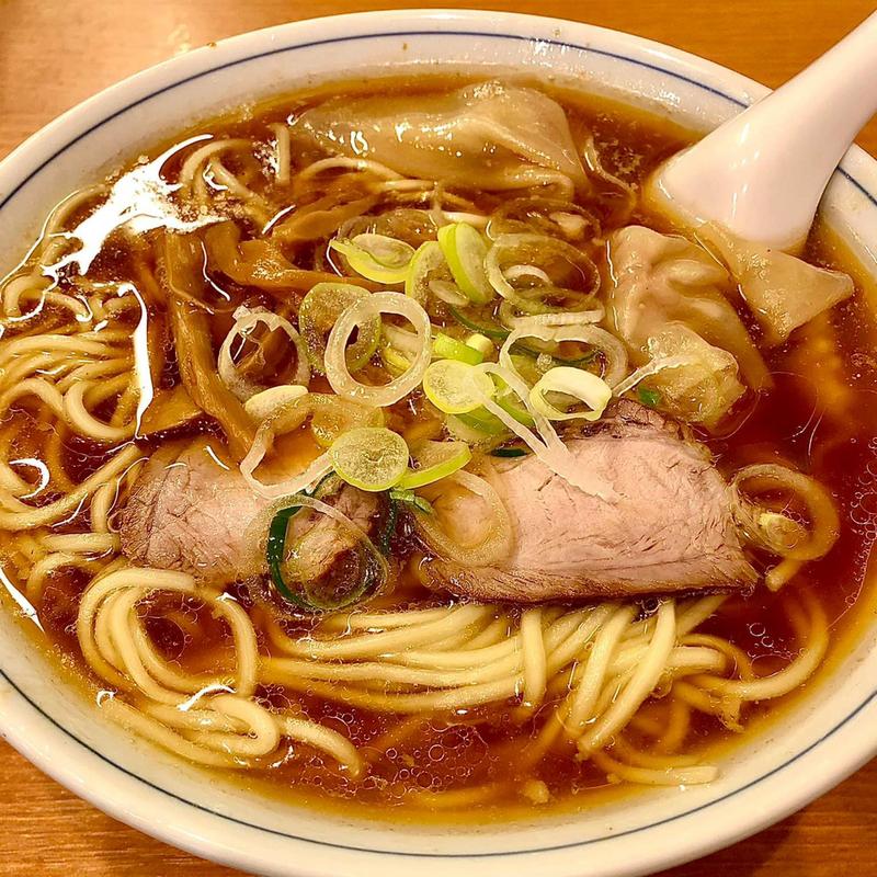 ワンタンメン(共楽)