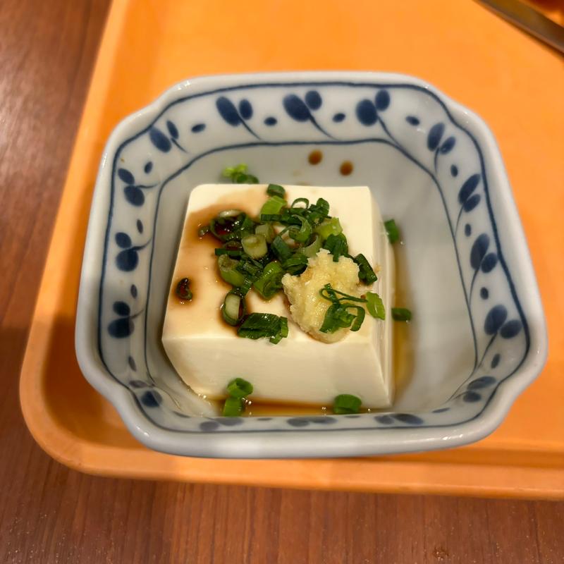 冷やっこ(甲府湯村温泉 湯村ホテル)