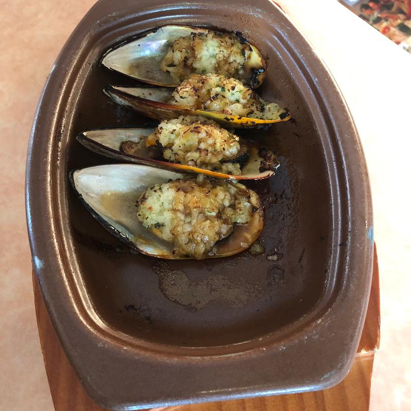 ムール貝のガーリック焼き(サイゼリヤ イオンモール佐野新都市店)