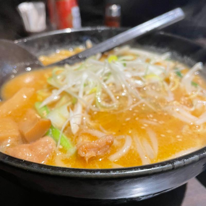 味噌ラーメン(らー麺 とぐち すすきの店)