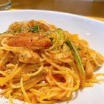 鶏モモ肉と野菜煮込みのトマトソースパスタ（パスタセット）