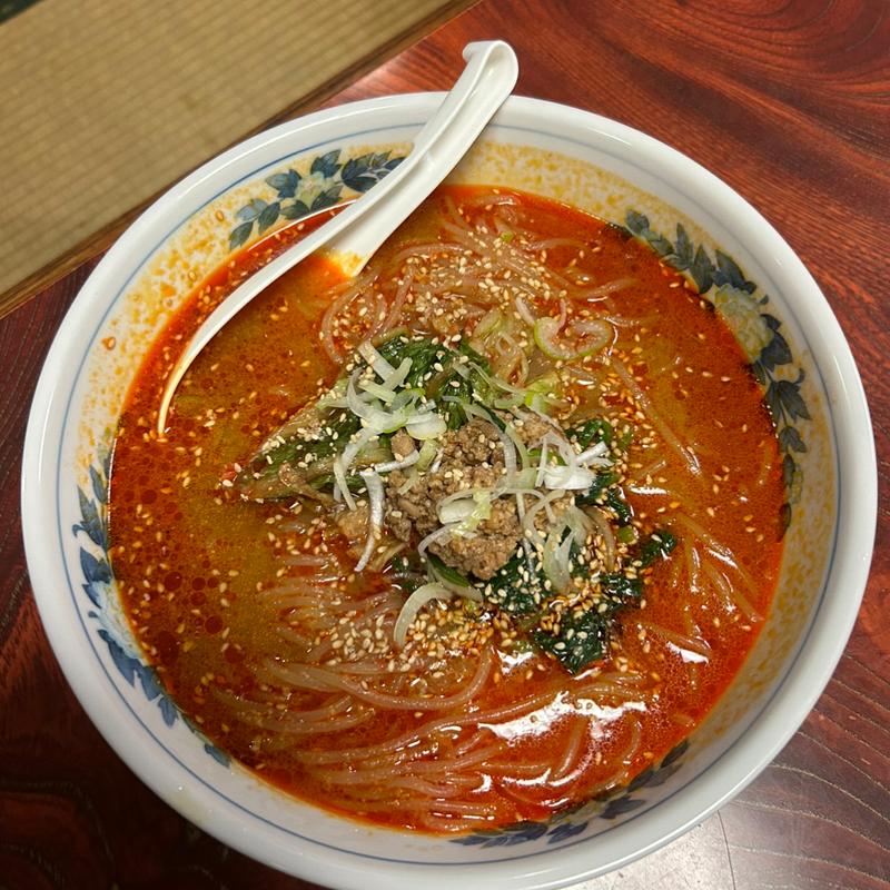 担々麺(朝楽苑 日立店)