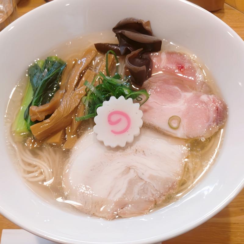 軍鶏しおそば(しなそば天味)