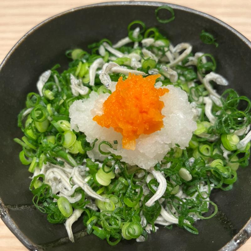 葱じゃこおろし(だし家横丁 まえだ)