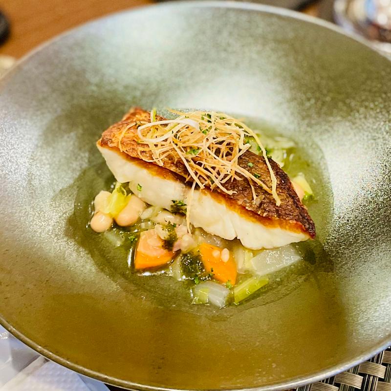 鯛のスープ仕立て(フレンチ食堂 Mont-nord(モンノール) 小江戸川越)