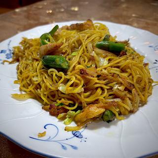 チャウミンチキン(ネパール料理 Newa)