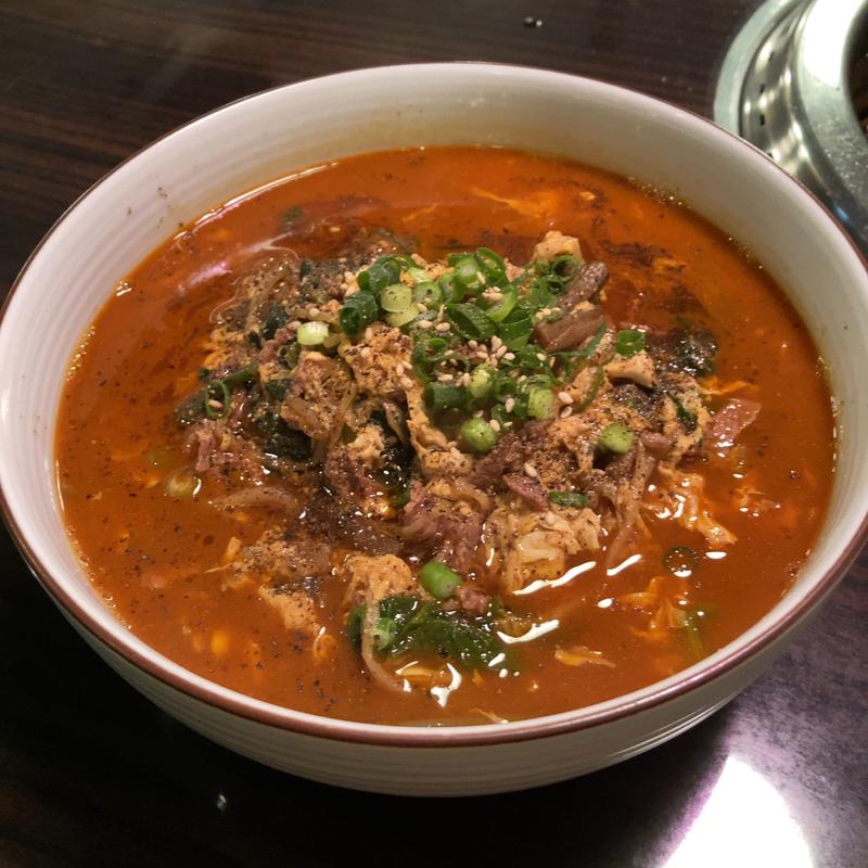 ユッケジャンクッパ(焼肉じゃじゃまる 松森店 )