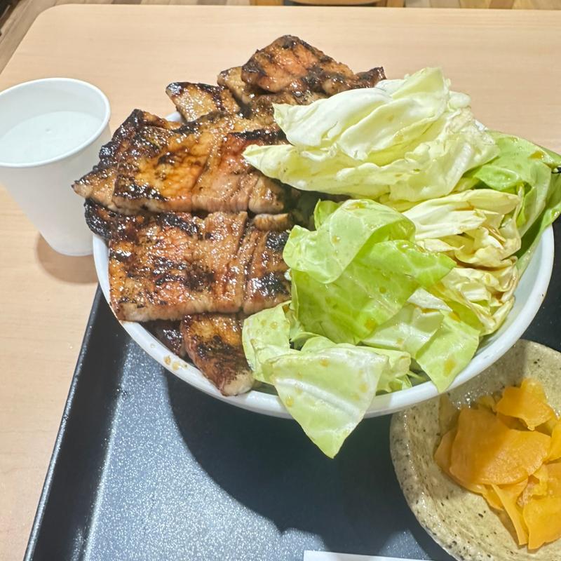 国産バラ豚丼(北海道十勝豚丼 なまらうまいっしょ！ 綾瀬タウンヒルズ店)