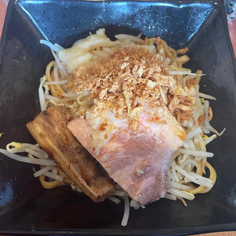 極太麺まぜそば(淡路島バーガープラス)