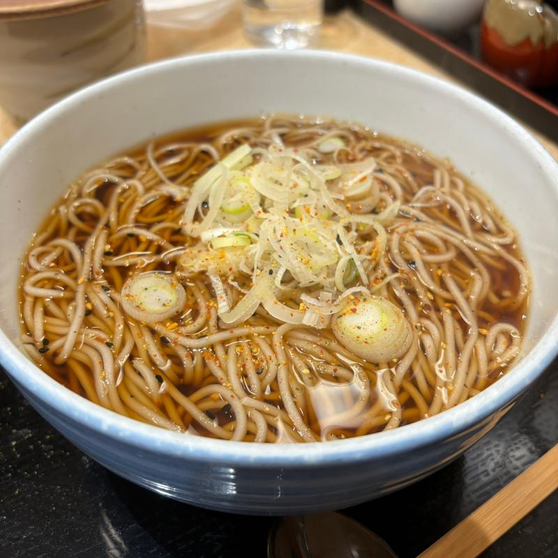 かけそば大盛り(小諸そば 市ヶ谷店)