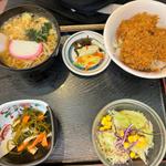 丼+麺+小鉢+ドリンクセット(たつみ食堂 )