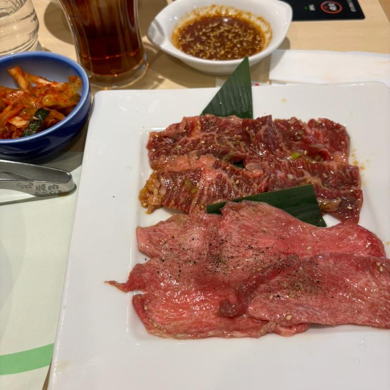 上タン塩&カルビランチ(焼肉なべしま 佐賀兵庫店 )