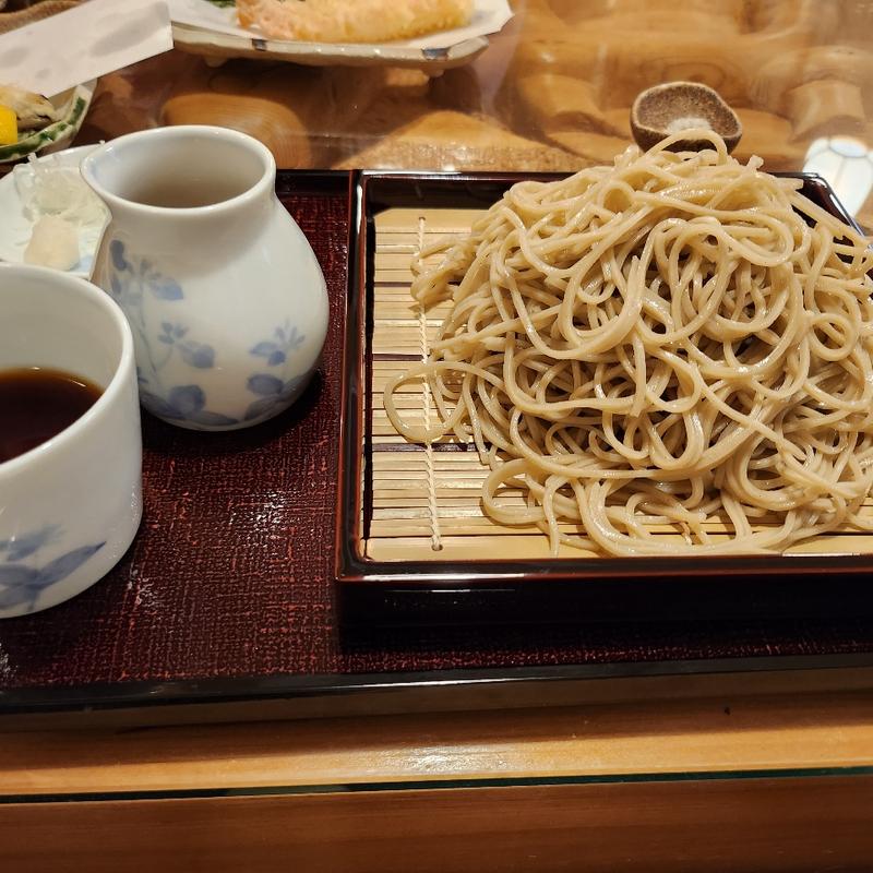 穴子天せいろ(蕎の花)