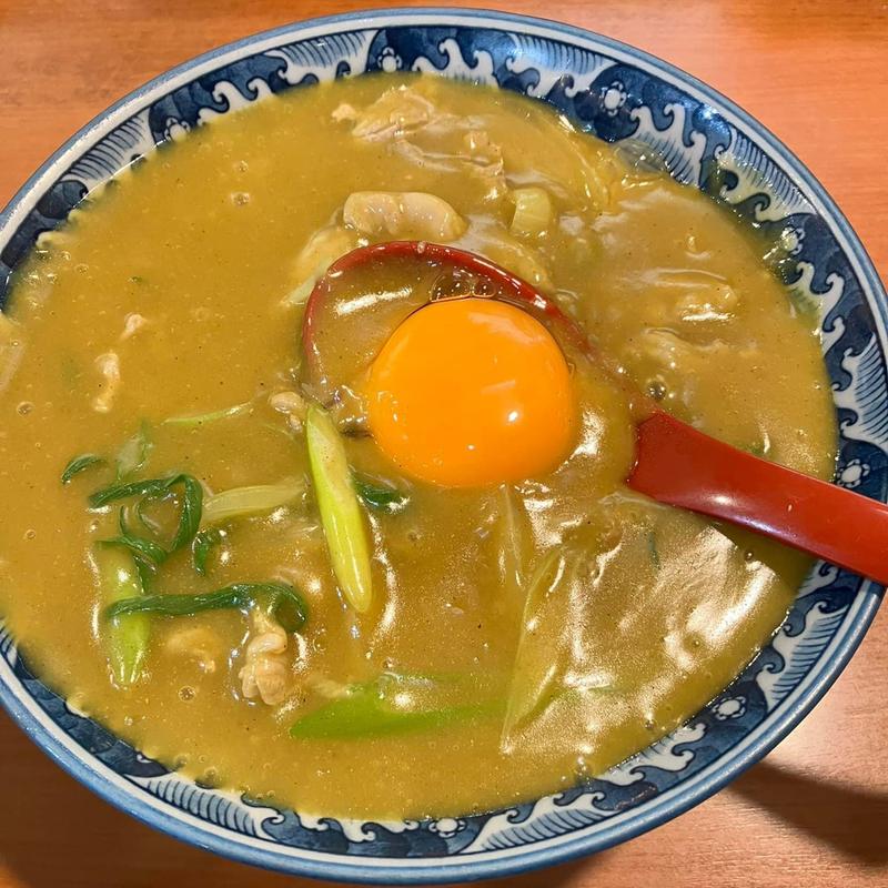 カレーうどん(かわ)