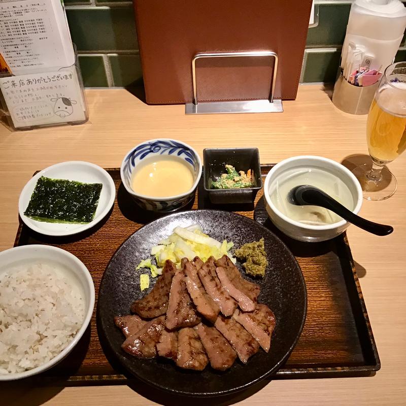 特上牛たん御膳 二倍増し (240g)(牛たんと和牛焼き 青葉苑)