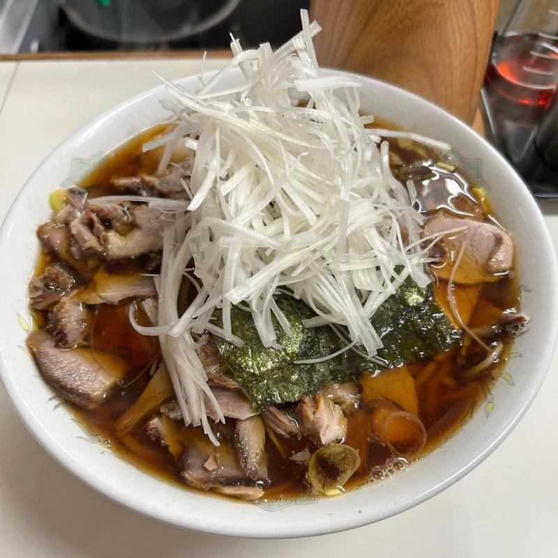 ちゃーしゅーめん 大盛(新潟長岡生姜醤油らーめん みずさわ 東川口店)