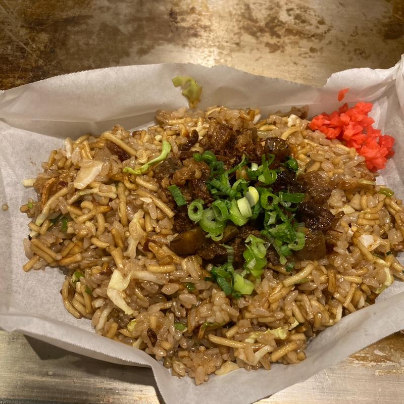 ぼっかけそばめし(神戸源氏 西神中央店)