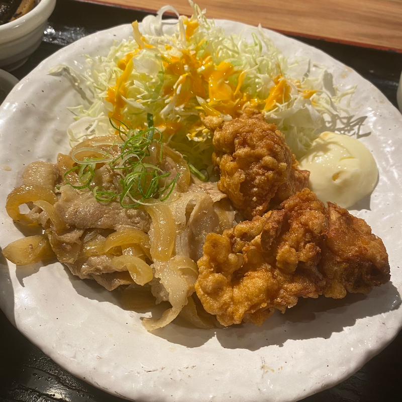 豚しょうが焼き定食(たよし 曾根崎店)