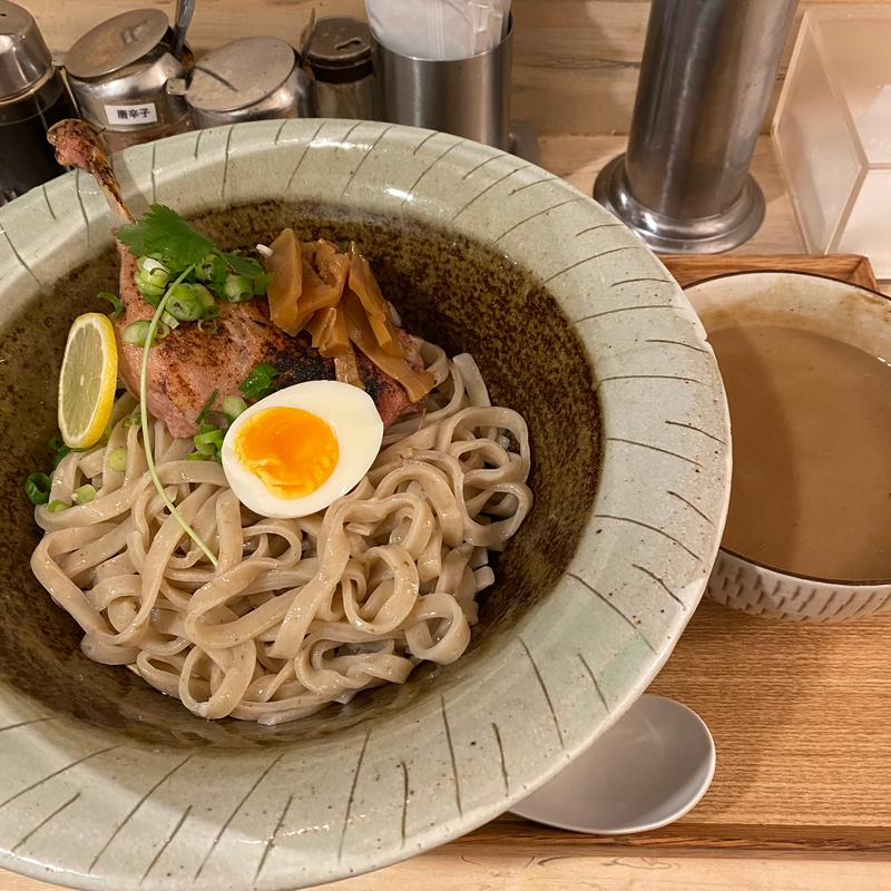 鴨つけ麺(麺屋 もりき 都島)