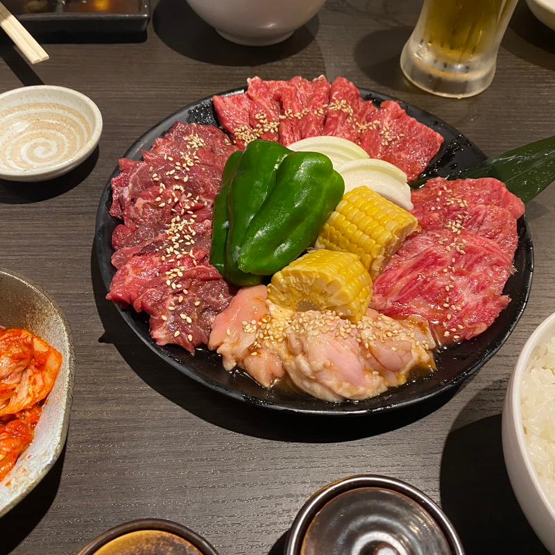 一歩セット(焼肉一歩)