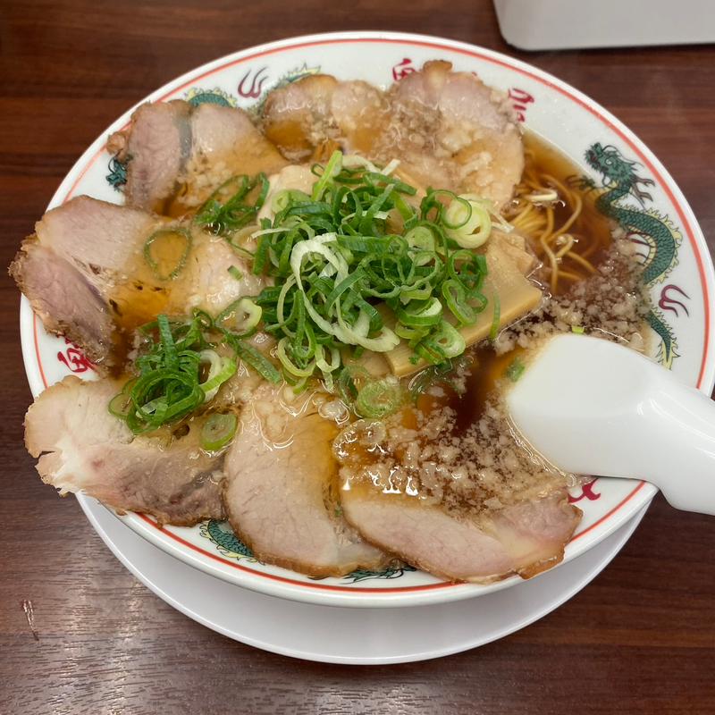 特製醤油ラーメン(ラーメン魁力屋 鴫野店)