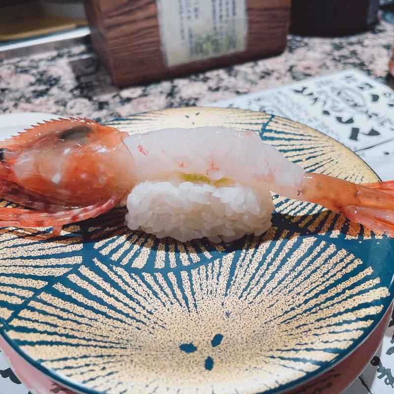 ほたんエビ(回転寿司根室花まる JRタワーステラプレイス店)