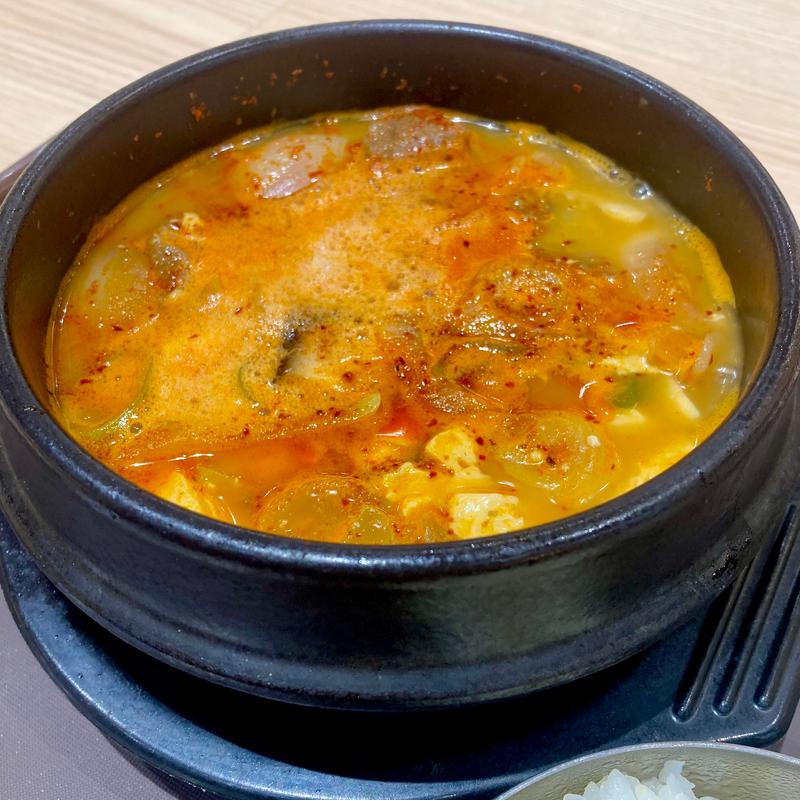 牛すじスンドゥブご飯セット(韓国料理bibim’ ららぽーと堺店)