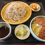 かけそばミニソースカツ丼セット