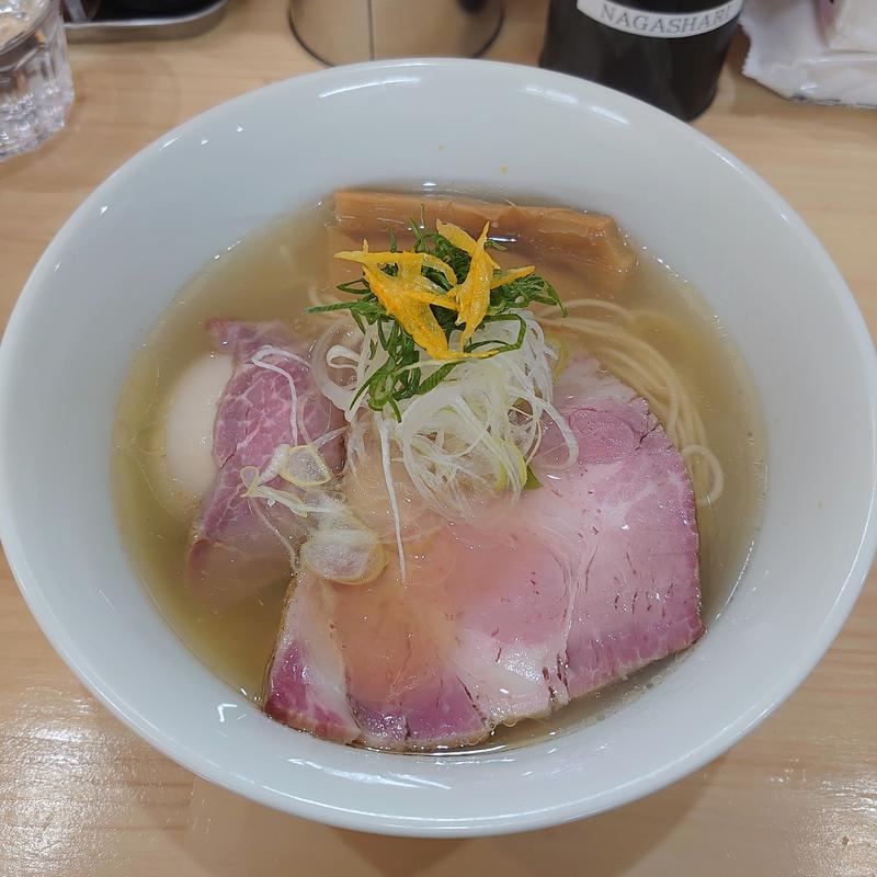 味玉ゆず塩ラーメン(NAGASHARI)