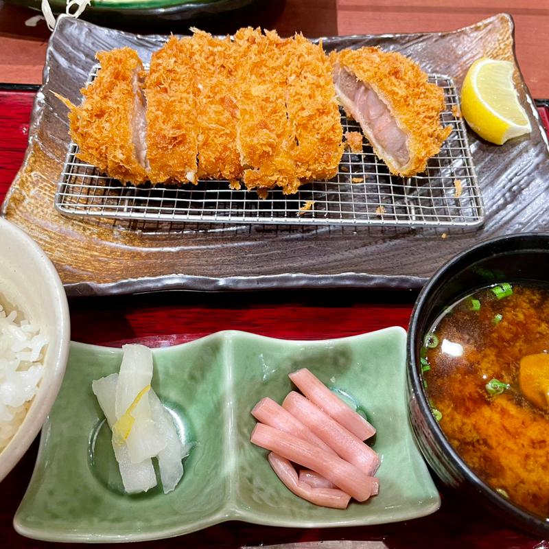 サヴォレッドロース御膳(とんかつ新宿さぼてん 越谷レイクタウン店)