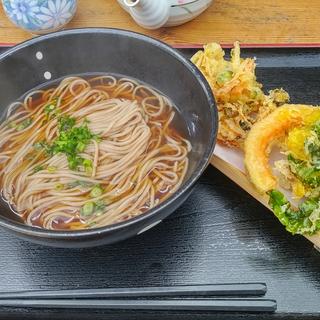 きらく蕎麦(水見色きらく市 )