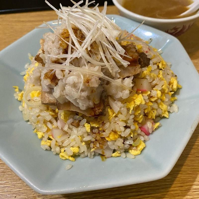 背脂炒飯(中華　味一 )