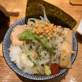 白めし 並(焼きあご塩らー麺 たかはし )