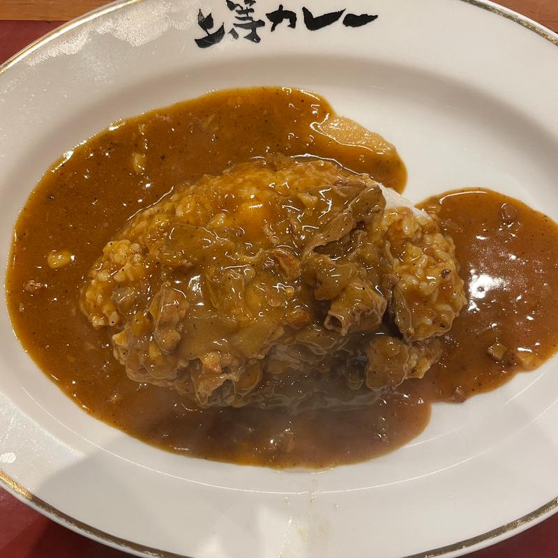牛すきカレー(上等カレー 渋谷本店)