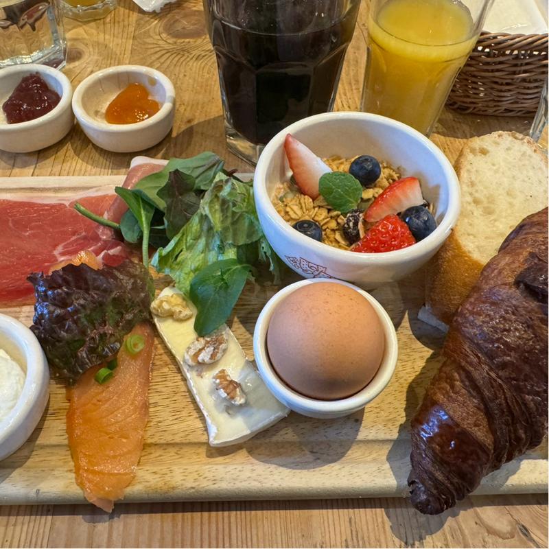 サーフ&ターフ ブランチ(Le Pain Quotidien ル・パン・コティディアン 芝公園店)
