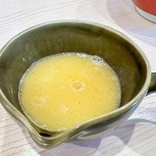 柚子と鶏（本日の割りスープ）(ラーメン専科 竹末食堂)