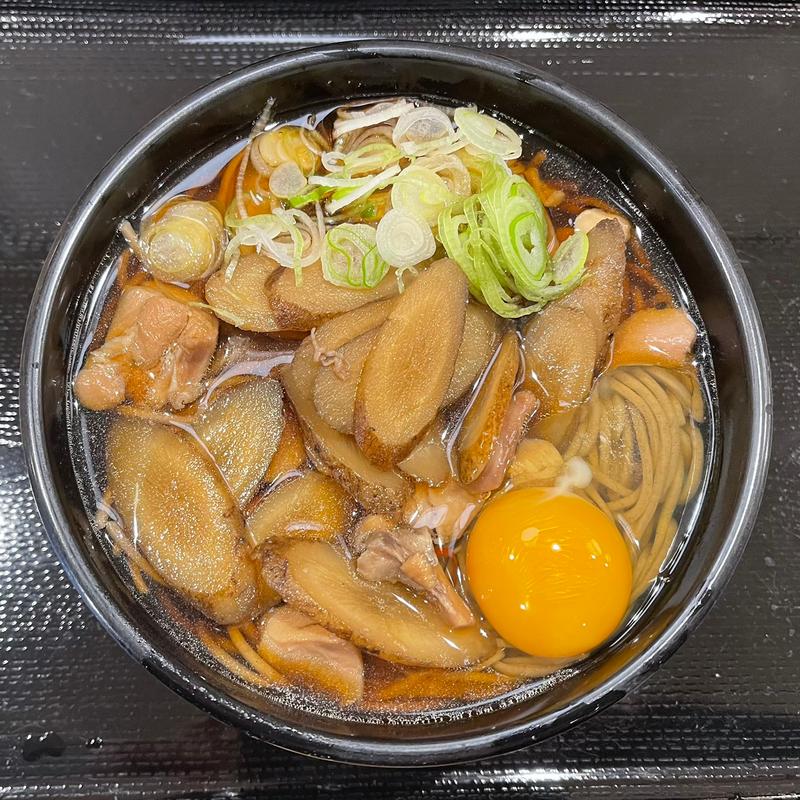 鶏ごぼうそば(よもだそば 名古屋うまいもん通り広小路口店)