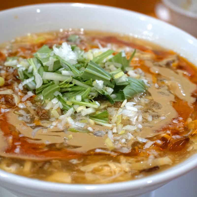 スーラー担々麵(中華酒場 麺屋)