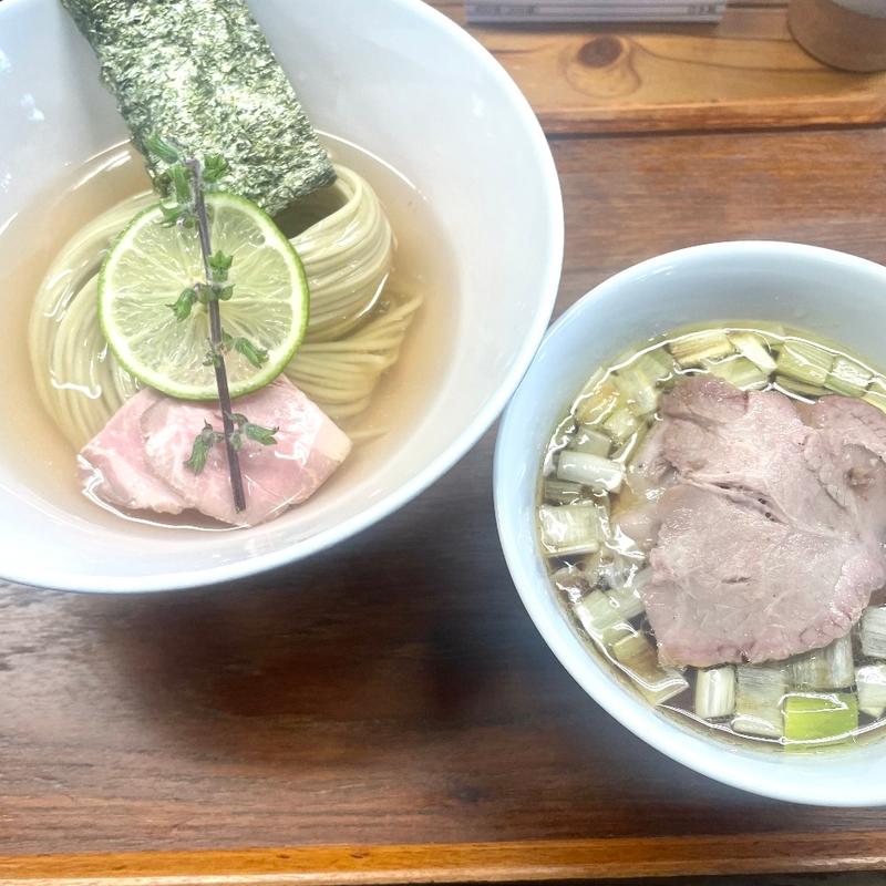 昆布水つけ麺 ちょい肉増し 醤油(YOKOKURA STORE HOUSE)