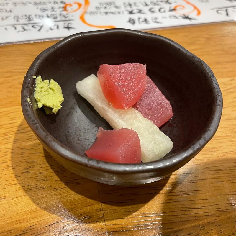 お通し(あて寿司×天ぷら酒場 すしぱ 池下店)