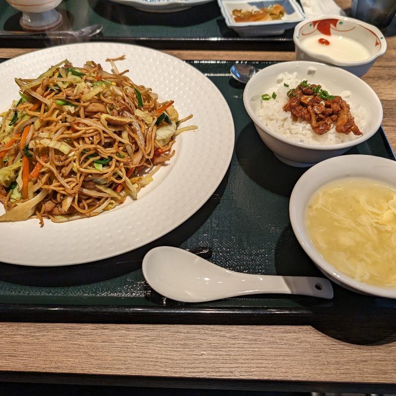 上海焼きそば(蘭苑)