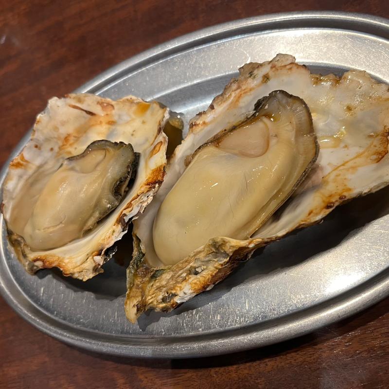 焼き牡蠣(居酒屋 牡蠣 やまと)